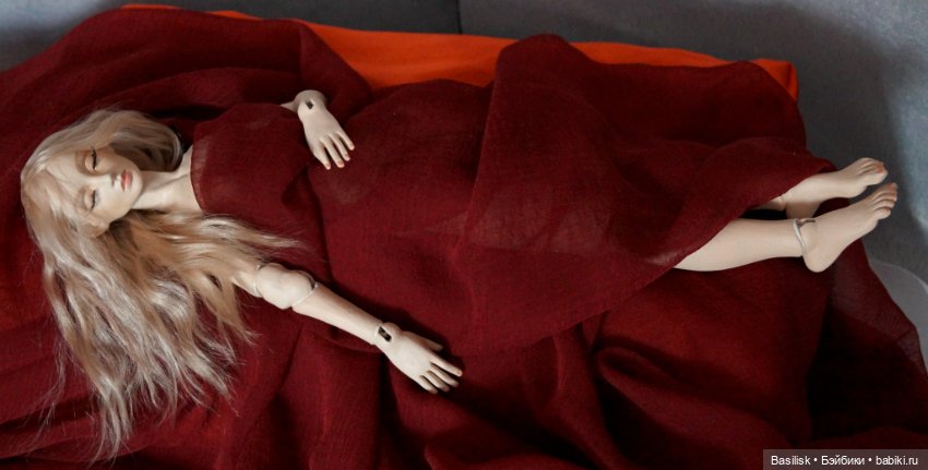 Карамелька в бордо — Авторские шарнирные куклы своими руками: лепка (фото 3)