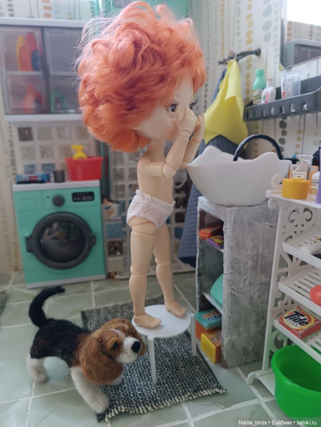 Ванная комната и девочки монст (фото 10)