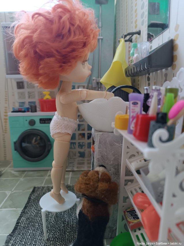 Ванная комната и девочки монст (фото 8)