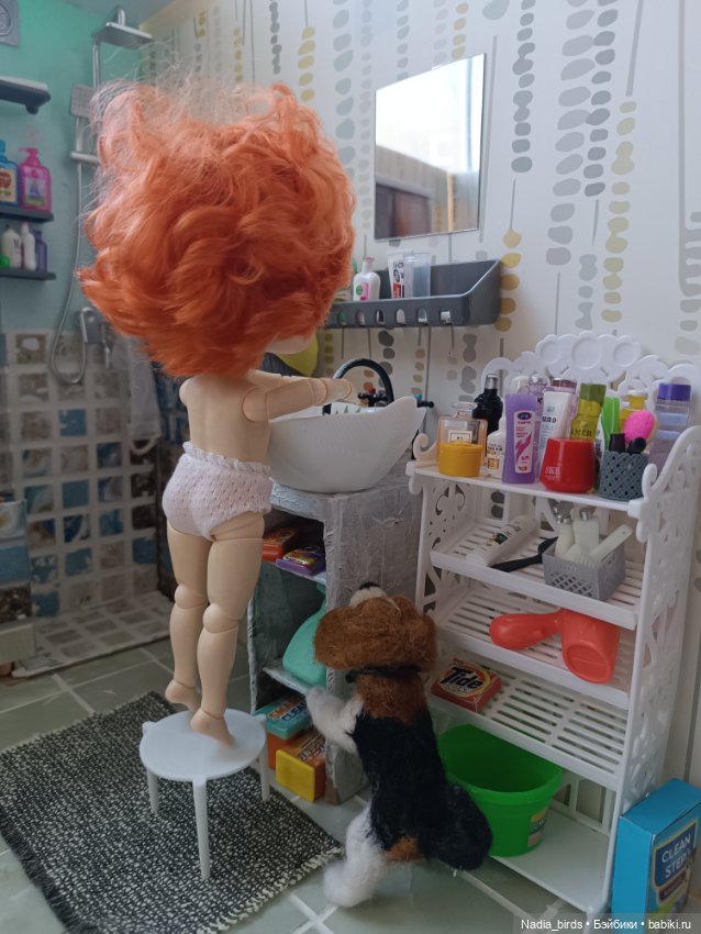 Ванная комната и девочки монст (фото 9)