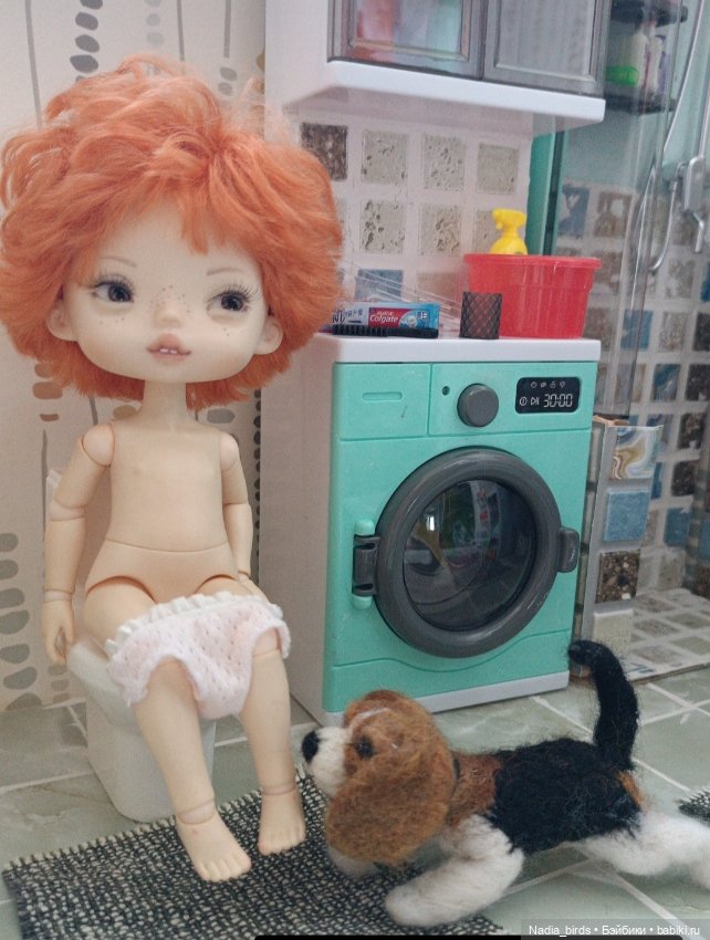 Ванная комната и девочки монст (фото 7)