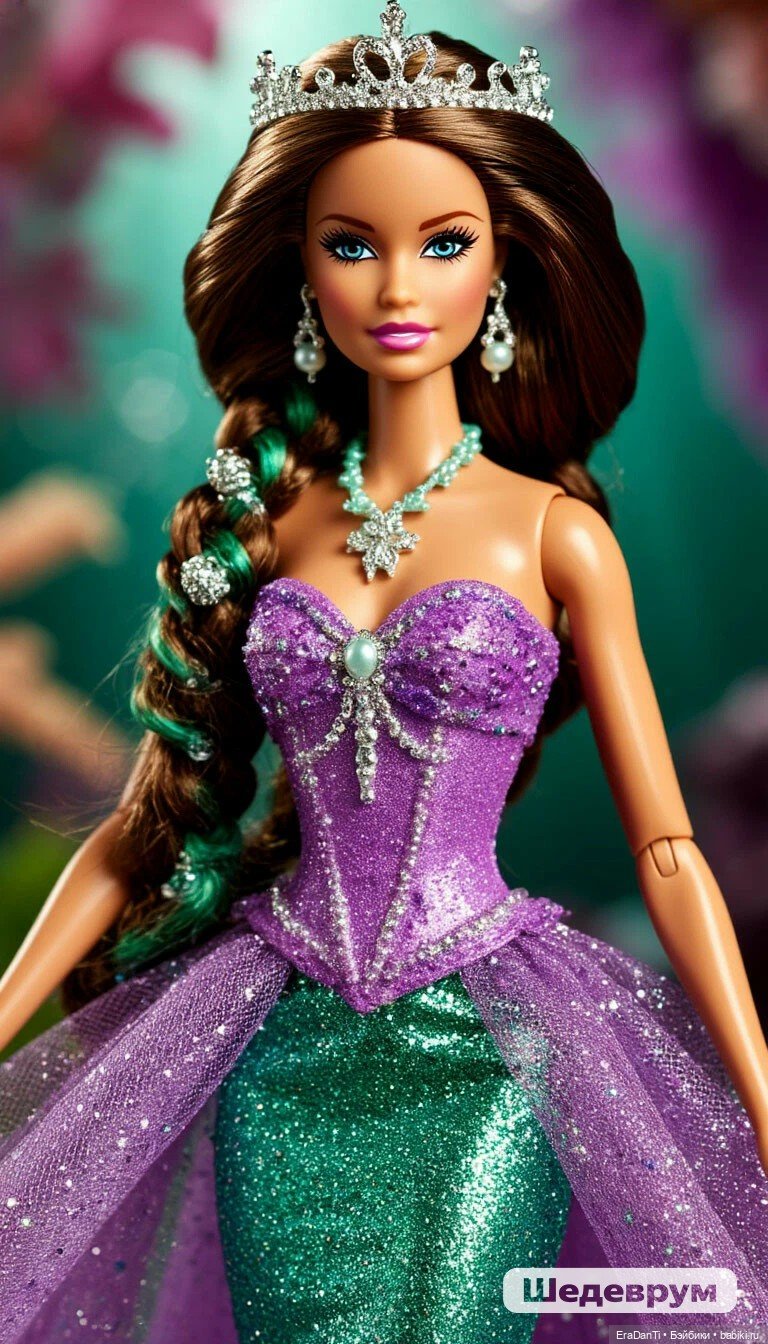 Барби и Шедеврум - прекрасные принцессы и русалочки🌸🧜🏻‍♀️👸🏼🌹