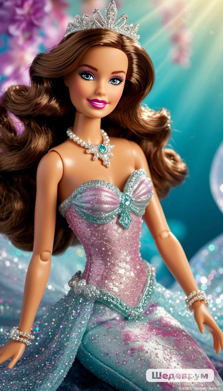 Барби и Шедеврум - прекрасные принцессы и русалочки🌸🧜🏻‍♀️👸🏼🌹