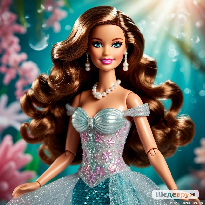 Барби и Шедеврум - прекрасные принцессы и русалочки🌸🧜🏻‍♀️👸🏼🌹