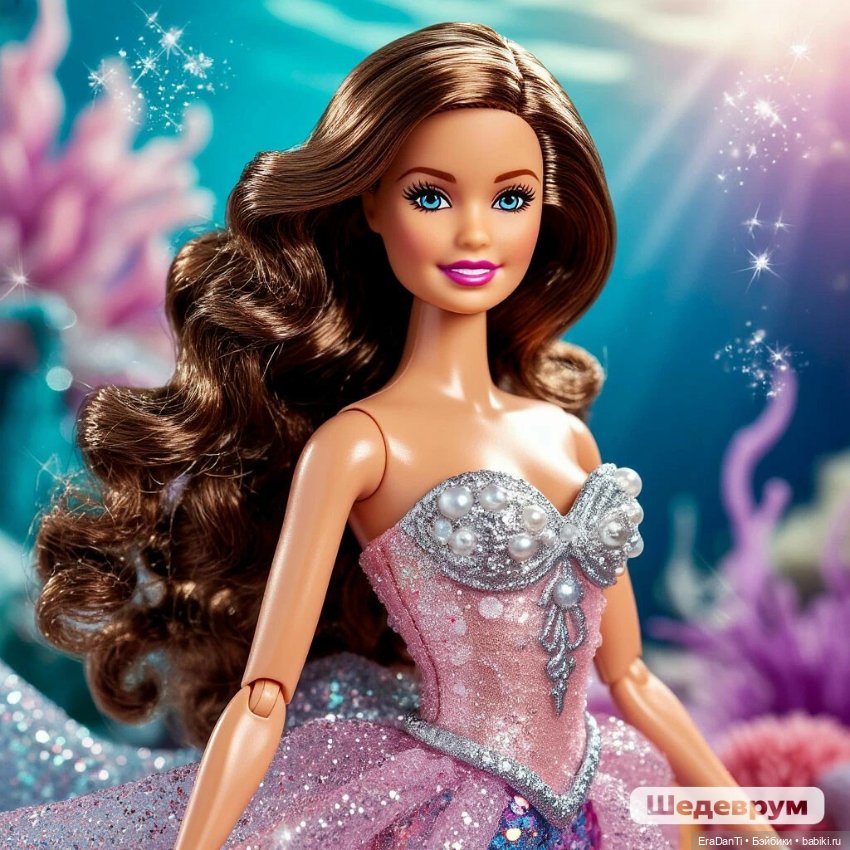 Барби и Шедеврум - прекрасные принцессы и русалочки🌸🧜🏻‍♀️👸🏼🌹