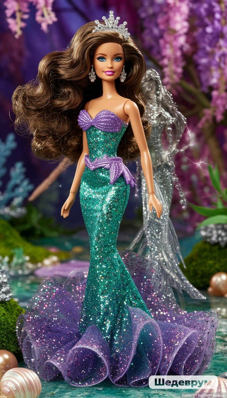 Барби и Шедеврум - прекрасные принцессы и русалочки🌸🧜🏻‍♀️👸🏼🌹