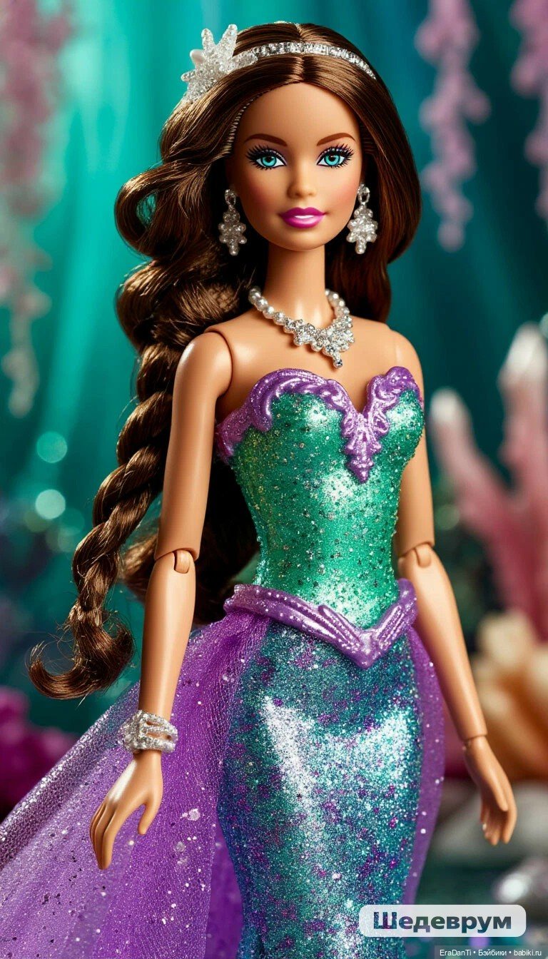 Барби и Шедеврум - прекрасные принцессы и русалочки🌸🧜🏻‍♀️👸🏼🌹