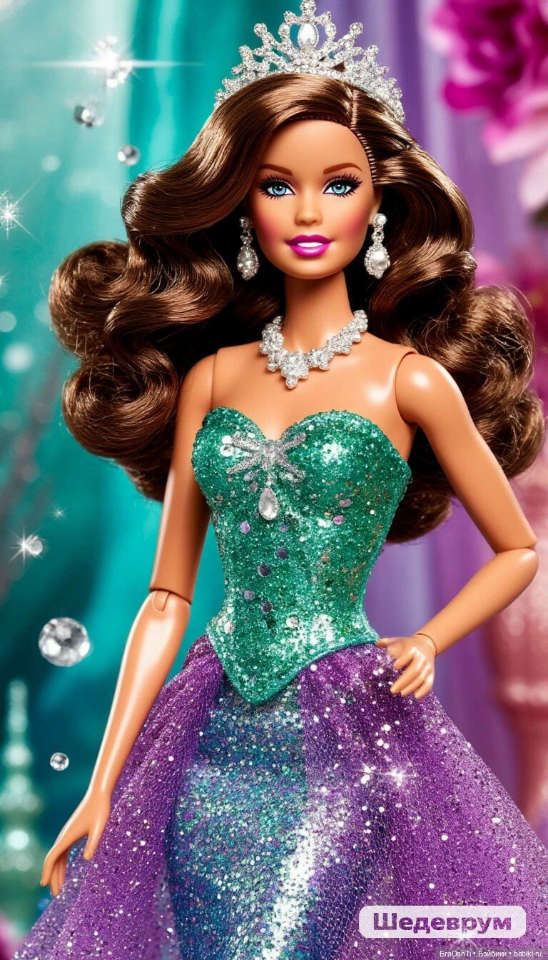 Барби и Шедеврум - прекрасные принцессы и русалочки🌸🧜🏻‍♀️👸🏼🌹