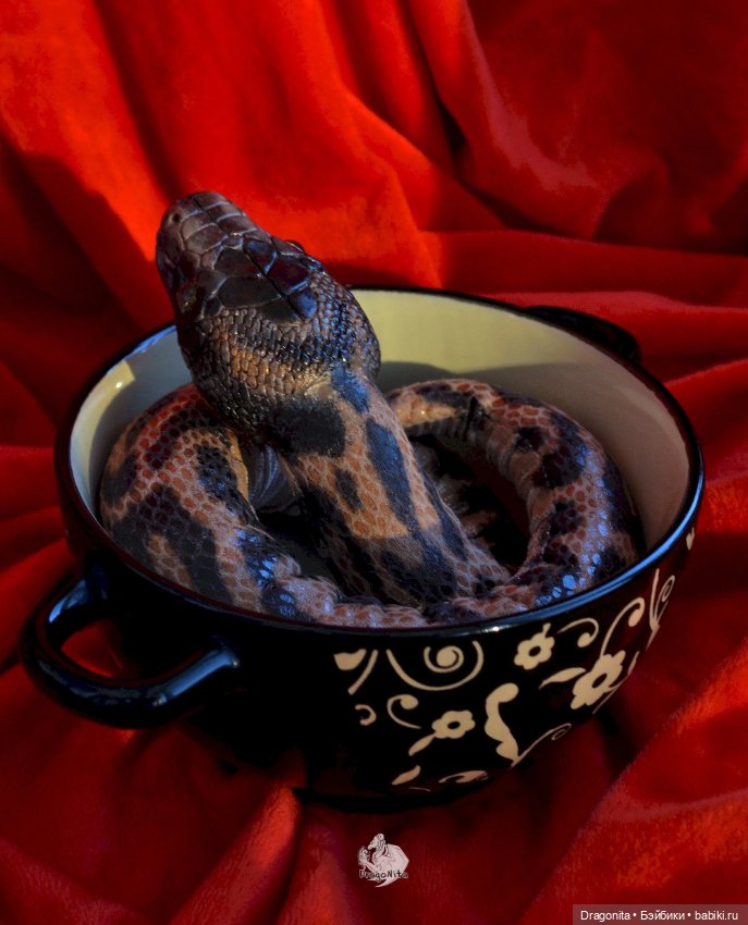 Питон Супчик — Авторские портретные куклы по фото: галерея работ (фото 2)