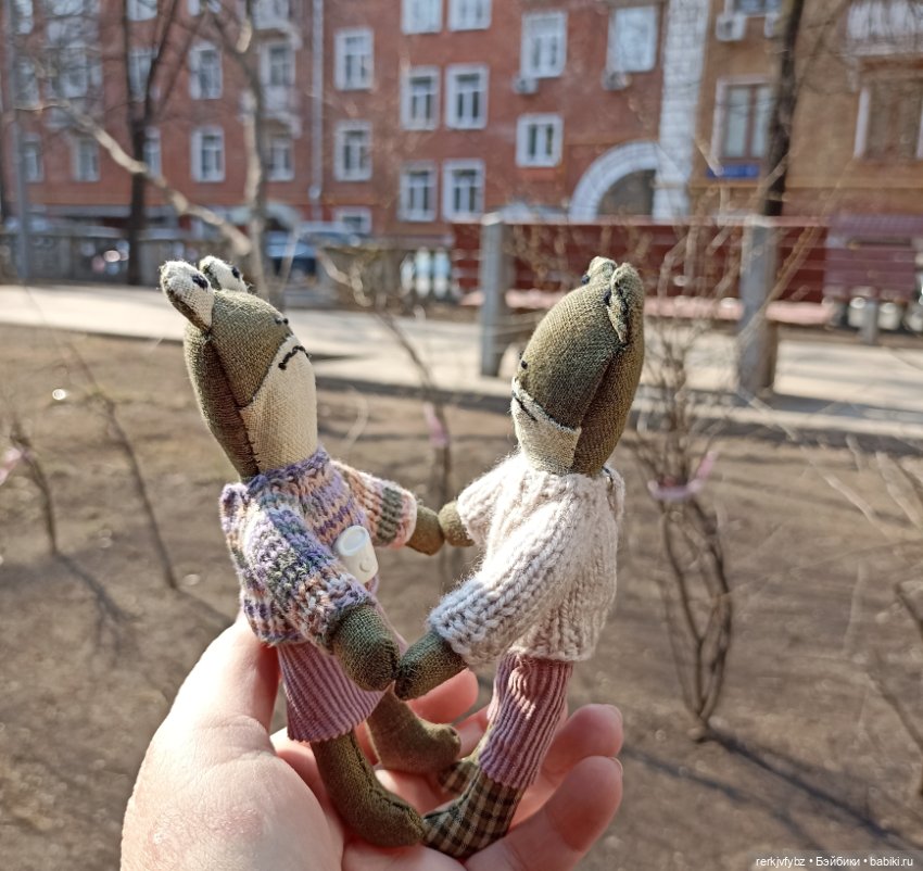 Новые соседи — Мягкие игровые и текстильные куклы: тряпичные (фото 3)