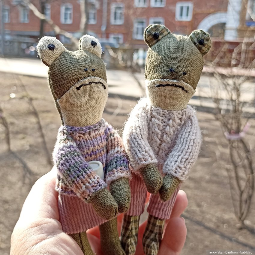 Новые соседи — Мягкие игровые и текстильные куклы: тряпичные (фото 2)