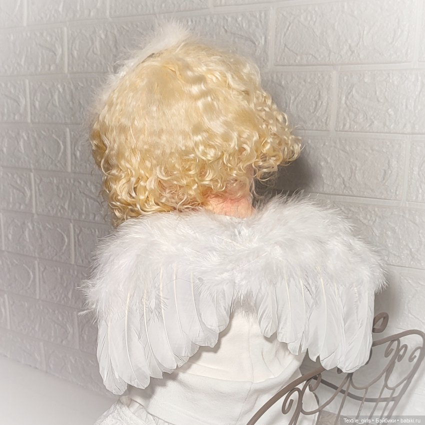 Кукла текстильная Ангел — Авторские текстильные куклы: Вальдорфские (фото 3)