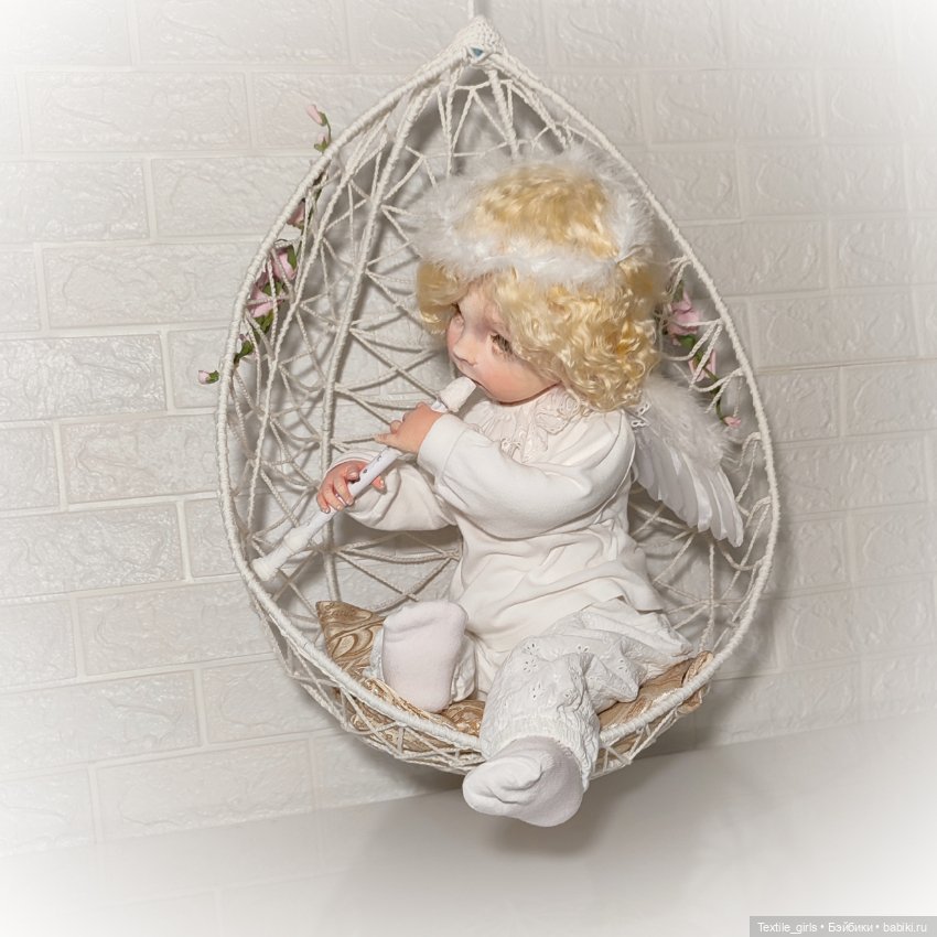 Кукла текстильная Ангел — Авторские текстильные куклы: Вальдорфские (фото 2)