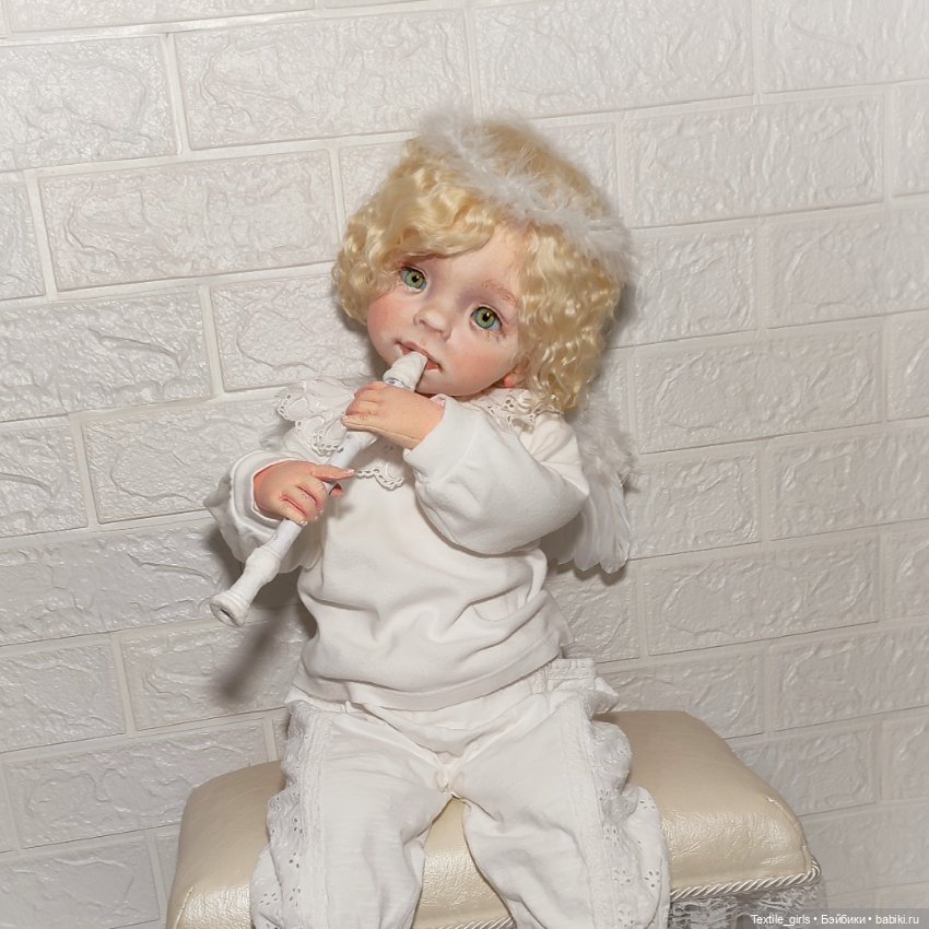 Кукла текстильная Ангел — Авторские текстильные куклы: Вальдорфские (фото 6)
