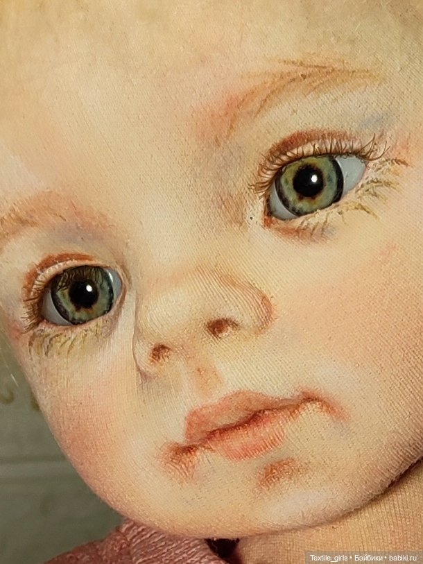 Текстильная кукла Стася — Текстильные игрушки и примитивы: кофейные (фото 8)