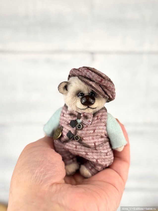 Тедди мишка Лёва — Авторские мишки Тедди и друзья: фото (фото 4)