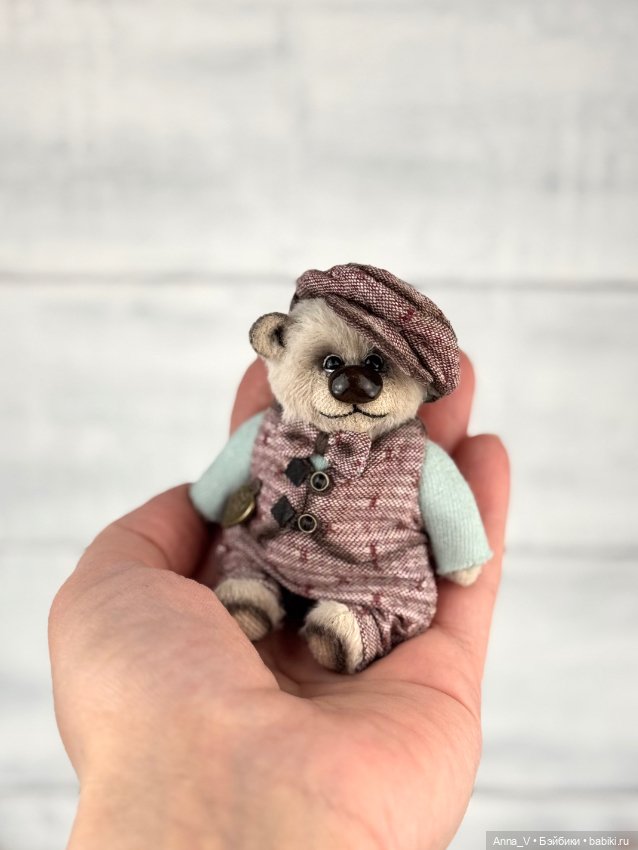 Тедди мишка Лёва — Авторские мишки Тедди и друзья: фото (фото 5)