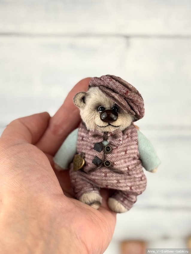 Тедди мишка Лёва — Авторские мишки Тедди и друзья: фото (фото 3)