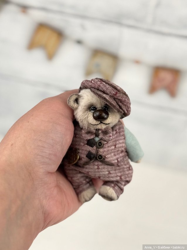 Тедди мишка Лёва — Авторские мишки Тедди и друзья: фото