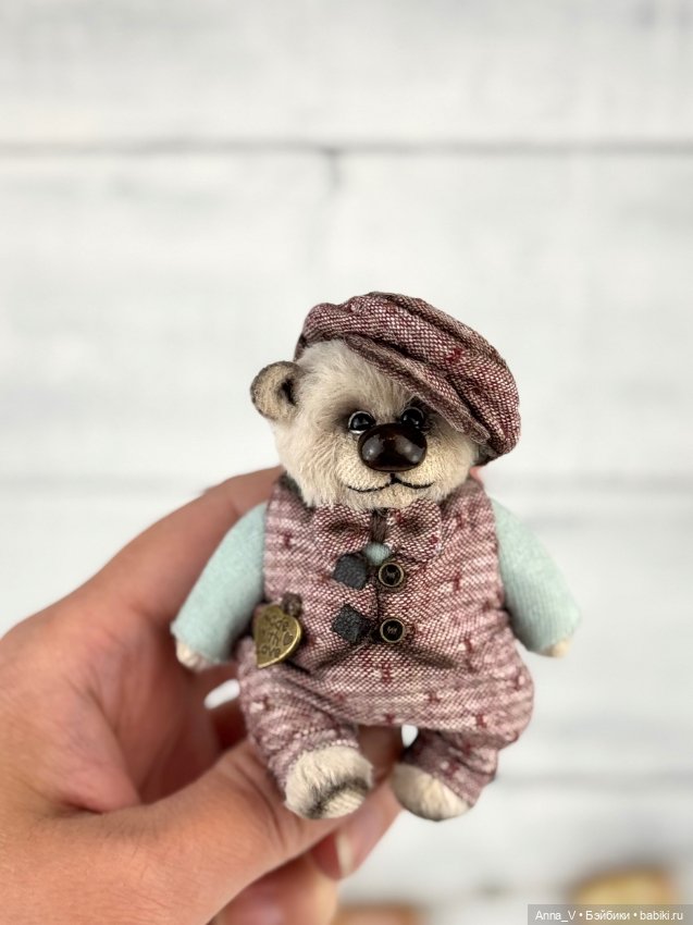 Тедди мишка Лёва — Авторские мишки Тедди и друзья: фото (фото 2)