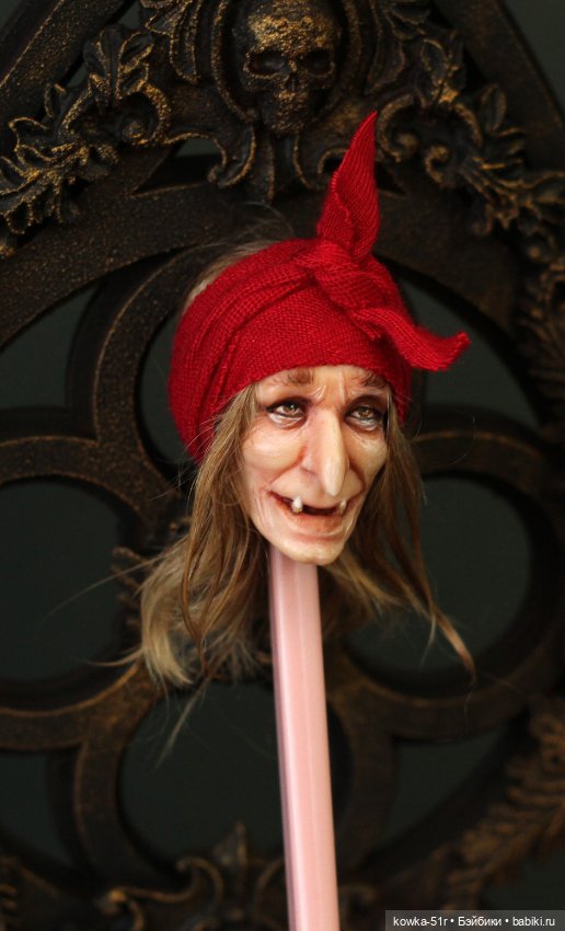 Бабуся в работе — Авторские шарнирные куклы своими руками: лепка (фото 3)