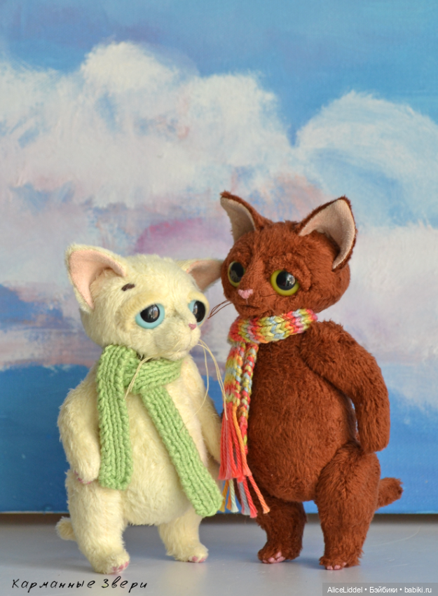 Какаовый котик — Текстильные игрушки и примитивы: кофейные