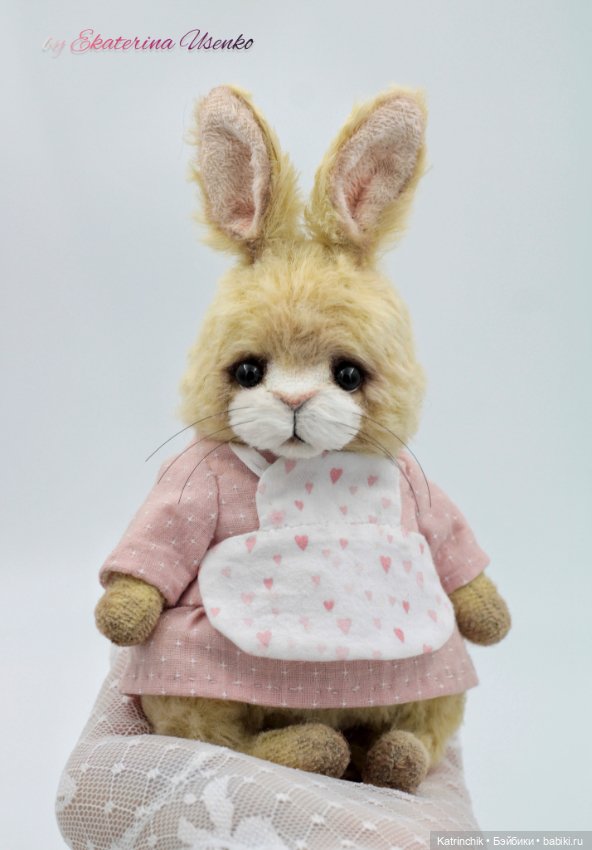 Заюшка-хозяюшка — Авторские мишки Тедди и друзья: фото (фото 8)