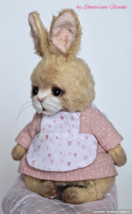 Заюшка-хозяюшка — Авторские мишки Тедди и друзья: фото