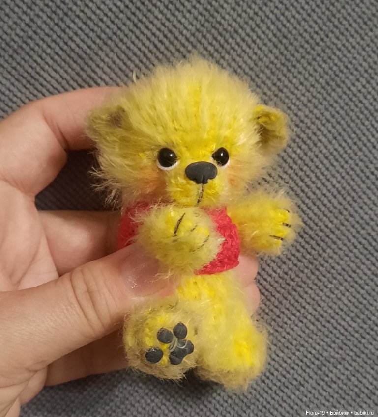 Винни в детстве — Вязаные игрушки и амигуруми: крючком (фото 3)