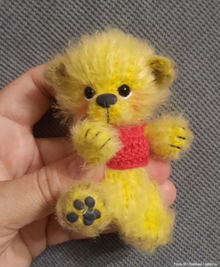 Винни в детстве — Вязаные игрушки и амигуруми: крючком (фото 2)