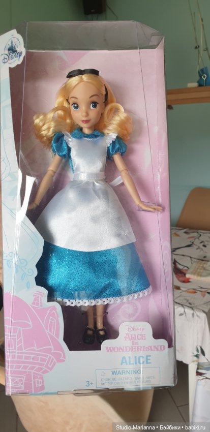 Алиса Дисней — Куклы Disney Animators и Принцессы Диснея: Disney Store