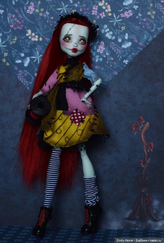 Салли и Эмили — ООАК Monster High и Ever After High: репейнт (фото 6)