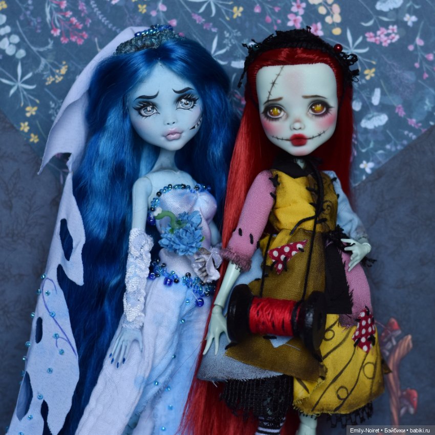 Салли и Эмили — ООАК Monster High и Ever After High: репейнт (фото 2)