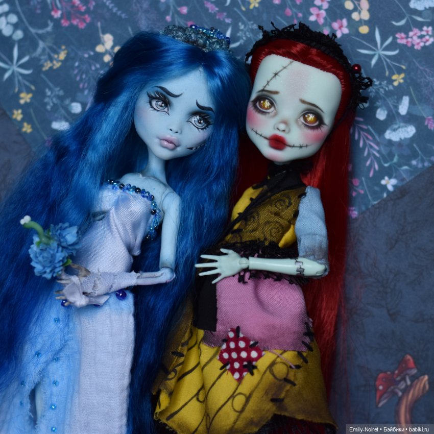Салли и Эмили — ООАК Monster High и Ever After High: репейнт (фото 3)