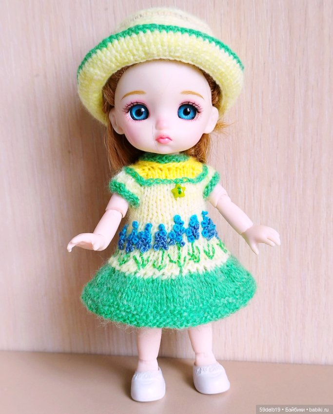 Зацвели мускарики. Комплект для баболек с вышивкой (фото 3)