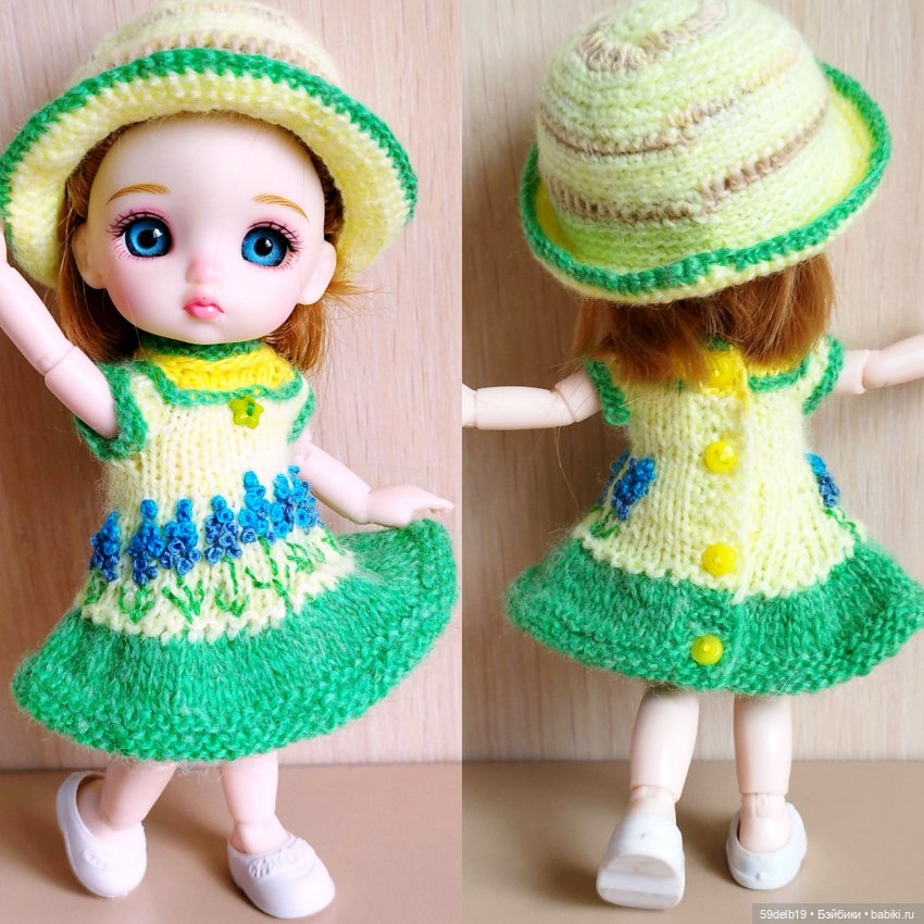 Зацвели мускарики. Комплект для баболек с вышивкой (фото 6)