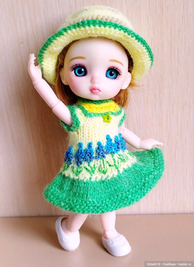 Зацвели мускарики. Комплект для баболек с вышивкой (фото 2)