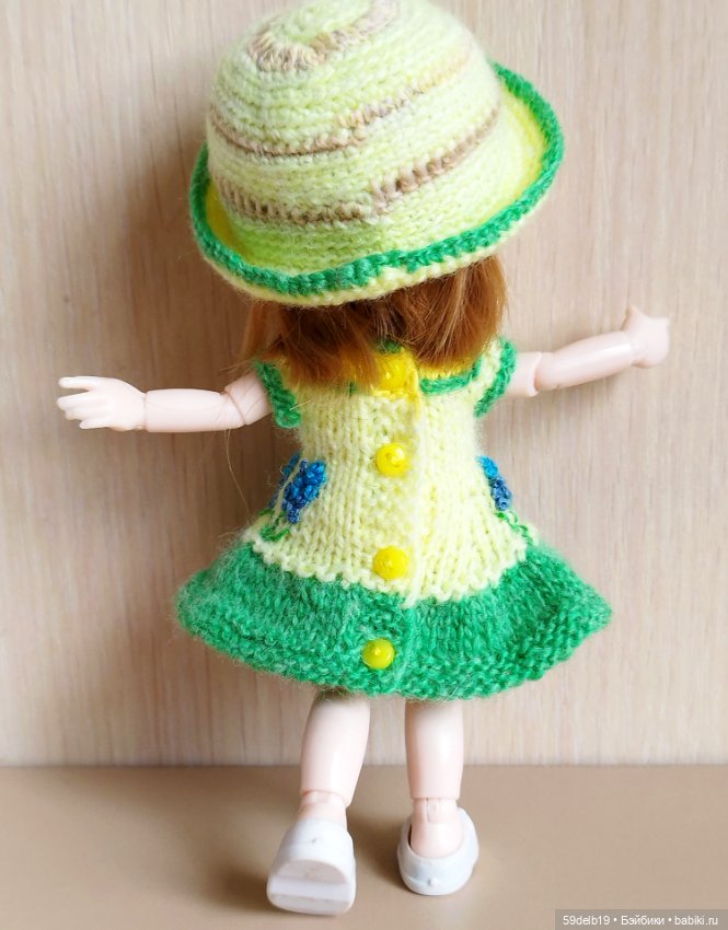 Зацвели мускарики. Комплект для баболек с вышивкой (фото 4)