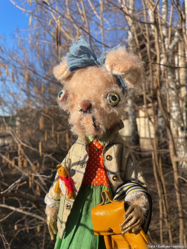 «Собака на сене» — Текстильные игрушки и примитивы: кофейные