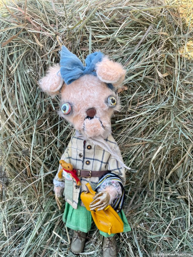 «Собака на сене» — Текстильные игрушки и примитивы: кофейные (фото 5)