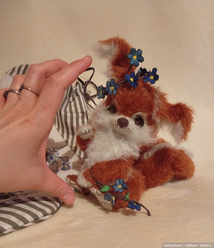 Белка Пинки — Авторские мишки Тедди и друзья: фото (фото 5)