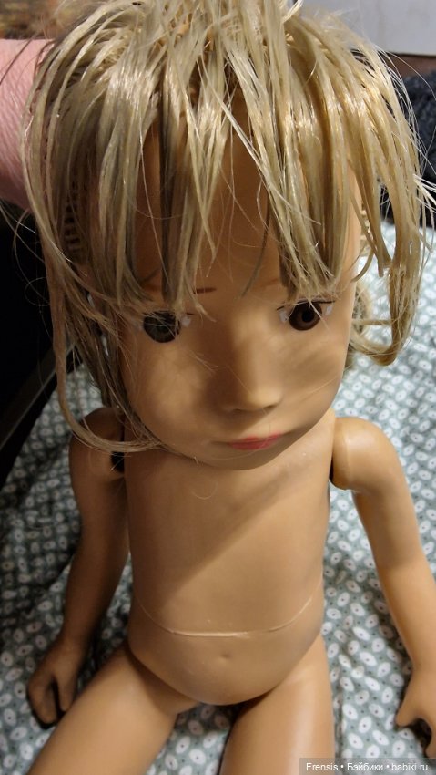 Саша Моргенталер Sasha Doll Götz: глаза-блюдца (Saucer) редкая блондинка 1969 год (фото 7)