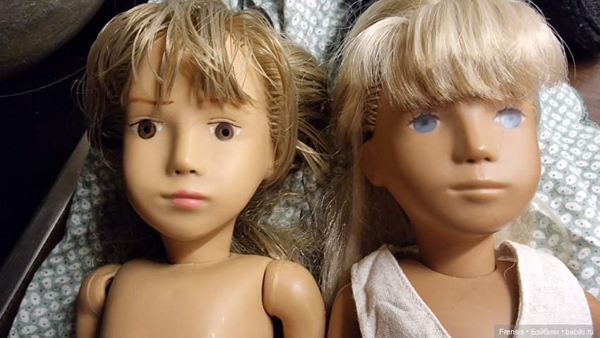 Саша Моргенталер Sasha Doll Götz: глаза-блюдца (Saucer) редкая блондинка 1969 год