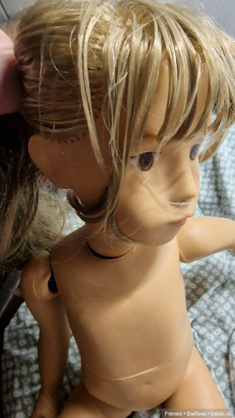 Саша Моргенталер Sasha Doll Götz: глаза-блюдца (Saucer) редкая блондинка 1969 год (фото 8)