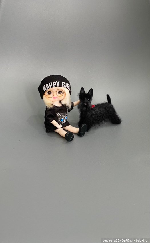 Скотч терьер — Валяные игрушки из шерсти: сухое валяние (фото 3)