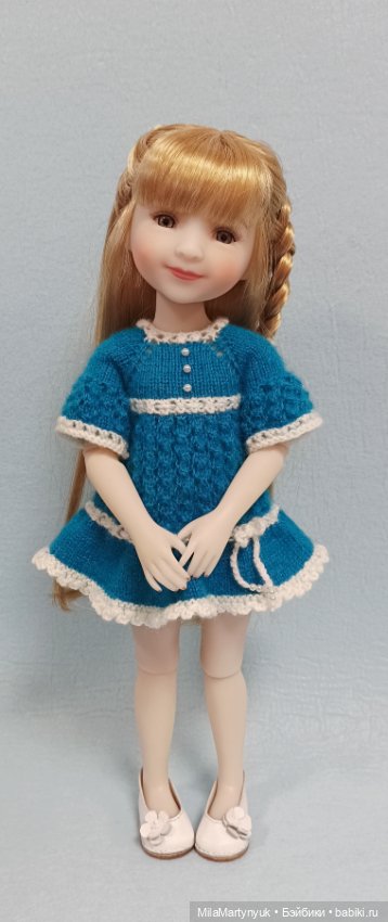 МК "Василёк" — Вязание одежды для кукол: бесплатные схемы спицами и крючком