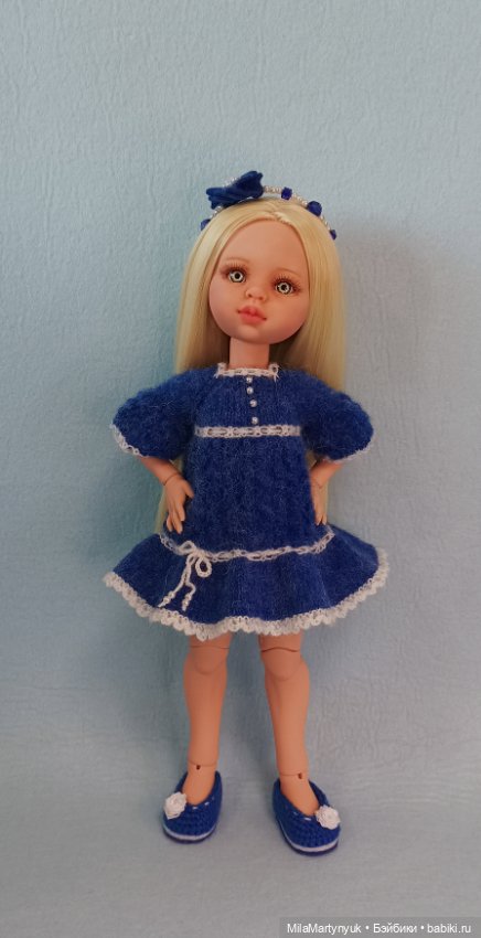 МК "Василёк" — Вязание одежды для кукол: бесплатные схемы спицами и крючком (фото 2)