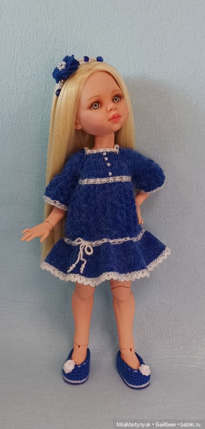 МК "Василёк" — Вязание одежды для кукол: бесплатные схемы спицами и крючком (фото 3)