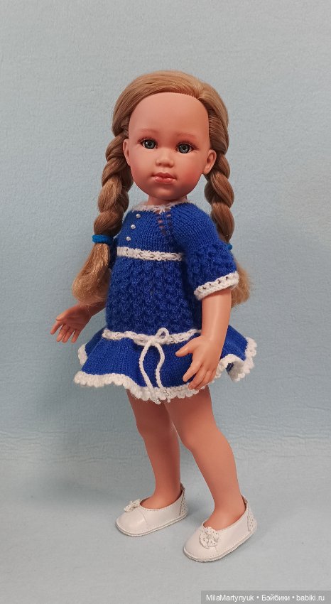 МК "Василёк" — Вязание одежды для кукол: бесплатные схемы спицами и крючком (фото 8)