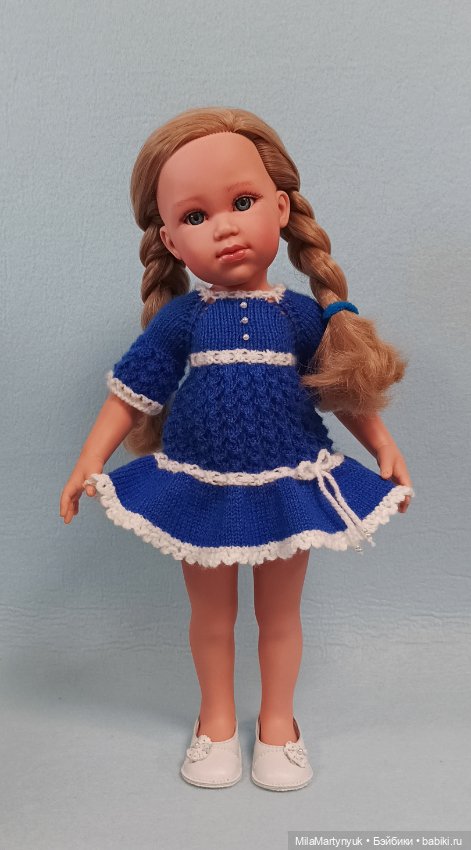 МК "Василёк" — Вязание одежды для кукол: бесплатные схемы спицами и крючком